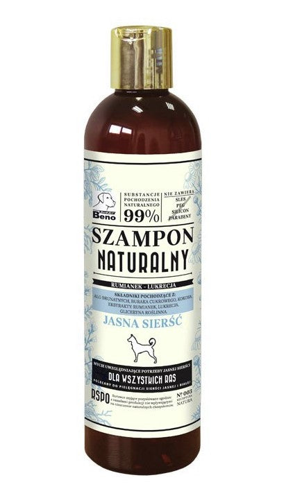 Szampon Naturalny JASNA SIERŚĆ 300ml