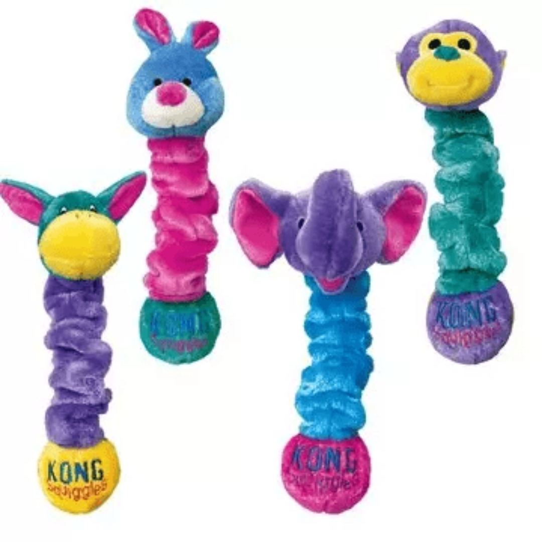 KONG Squiggles sortiertes Hundespielzeug