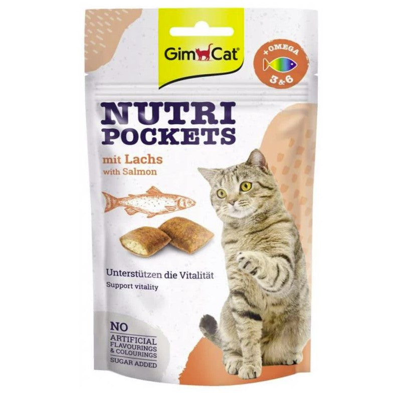 GBC NUTRI POCKETS WITH SALMON 60G