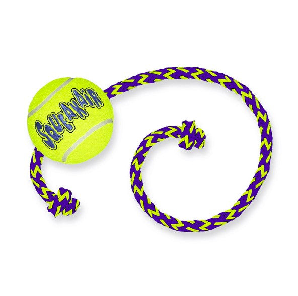 KONG zabawka dla psa SqueakAir Ball with wope M
