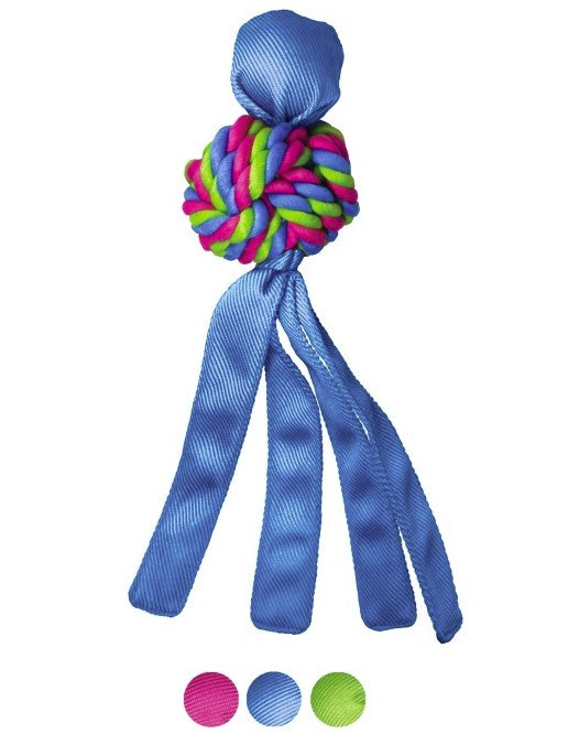 2 KONG Zabawka dla psa WV3E Wubba Weaves Assorted S