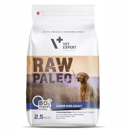 Raw Paleo Turkey adult large 2,5KG