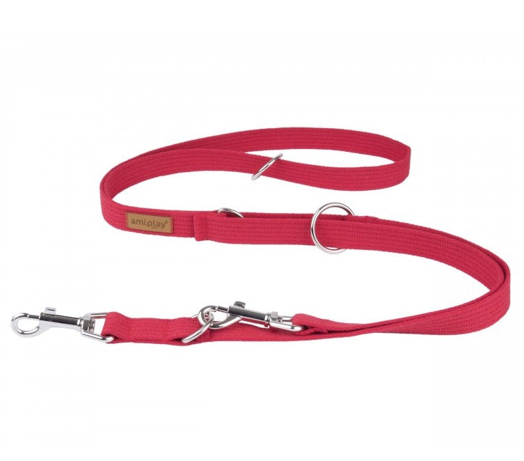 SMYCZ 6IN1 COTTON M 100-200CM CZERWONY