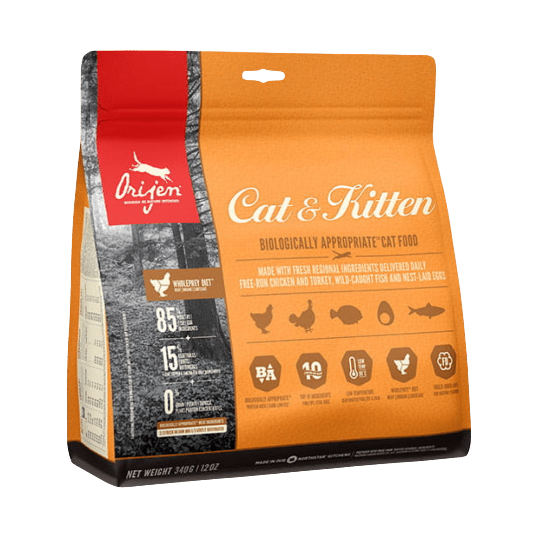 ORIJEN CAT & KITTEN 340G t kura ryba jaja 340g