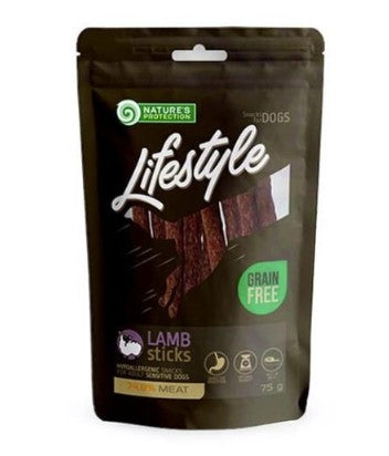 NP Lifestyle Snack Pałeczki z jagnięciny i kurczaka 75g