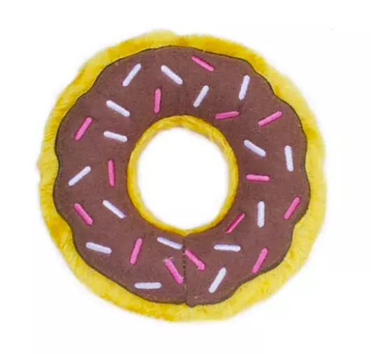ZIPPY PAWS plusz Donutz Standard czekoladowy