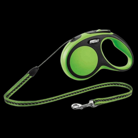 Flexi New Comfort, sznurek S, 5m zielona
