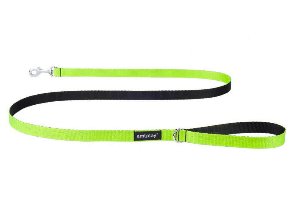 Smycz Twist S 150cm Zielony
