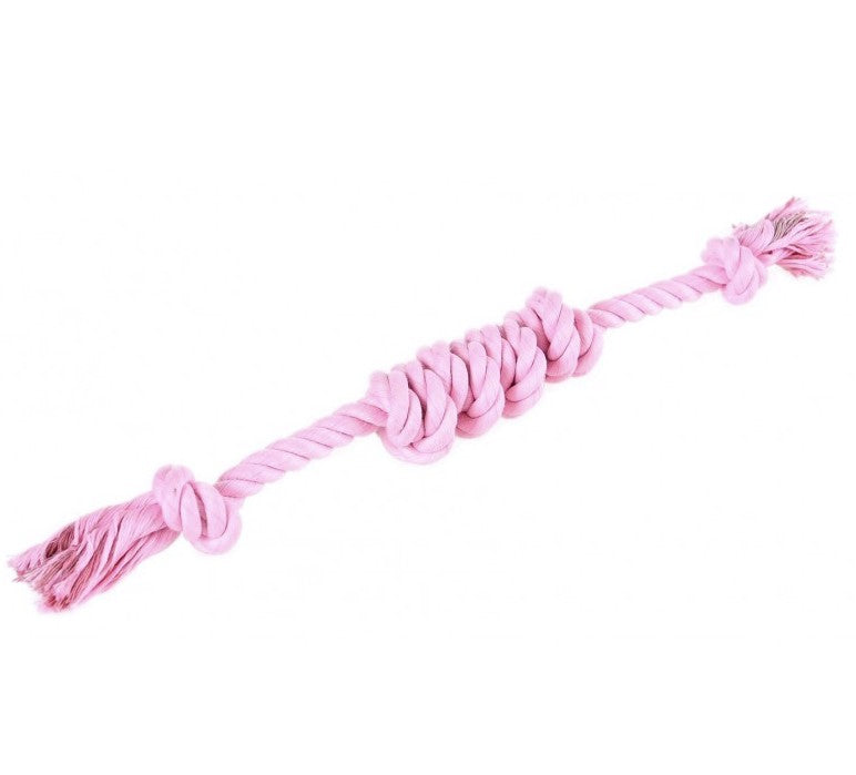 Sznur dla psa, 47cm, różowy