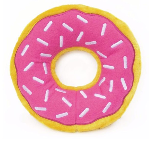ZIPPY PAWS plusz Donutz Jumbo truskawkowy