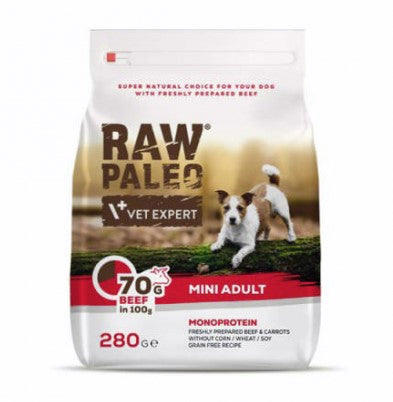 Raw Paleo Beef mini adult 280g